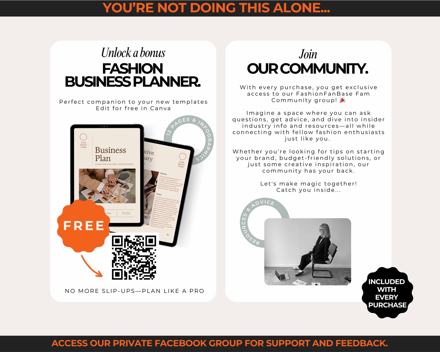 1400 editable clothing brand mockups and streetwear vectors for fashion designers and startups includes tech pack template fashion flat sketch hoodie tech drawing jogger and cargo vector mockups compatible with Canva Illustrator Photoshop Procreate used to build tech packs and launch clothing lines includes fashion launch checklist editable mockups for streetwear womenswear unisex styles modifiers and vector elements for custom designs